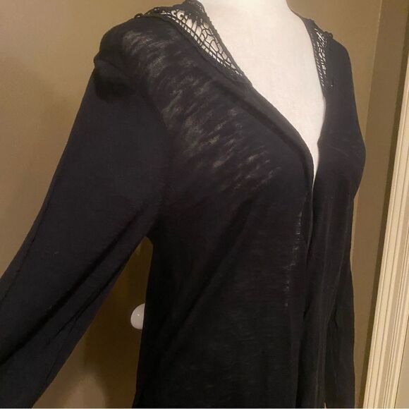 Valerie Stevens Crocheted Top Cardigan Size XL - Picture 7 of 8